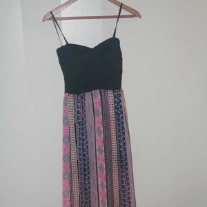 Strapless summer dress